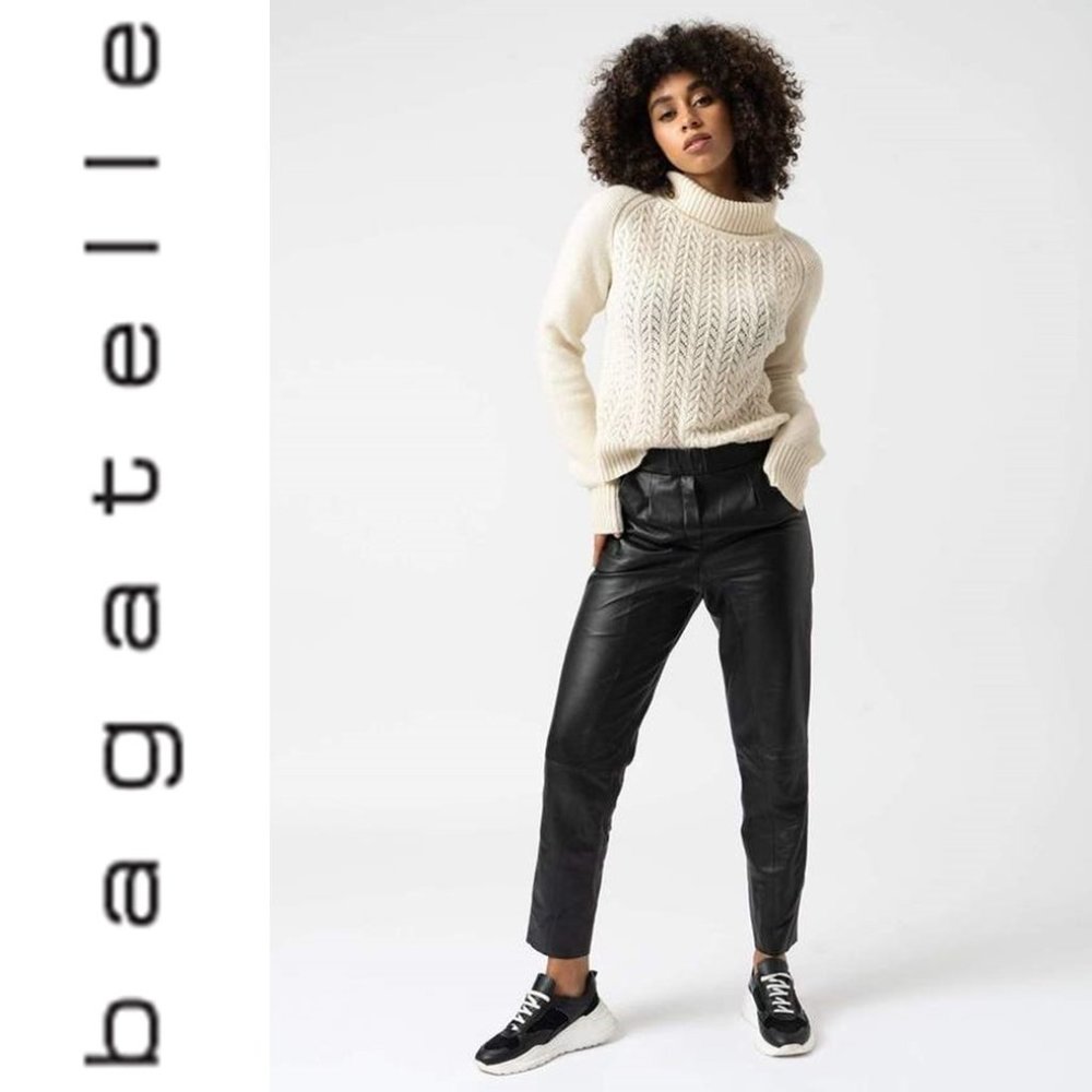 BAGATELLE 100% LEATHER PANTS